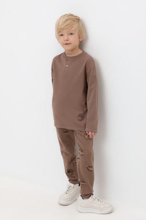 Crockid _ КР 400736/сосновая кора,горы к490 брюки для мал  фото 5