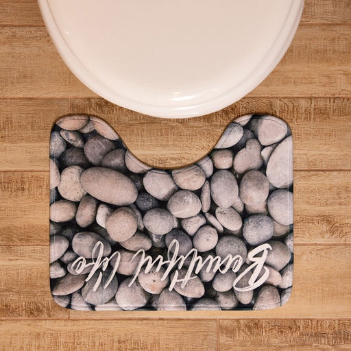 Коврик для ванной Этель Beautiful life, 50×40 см, велюр