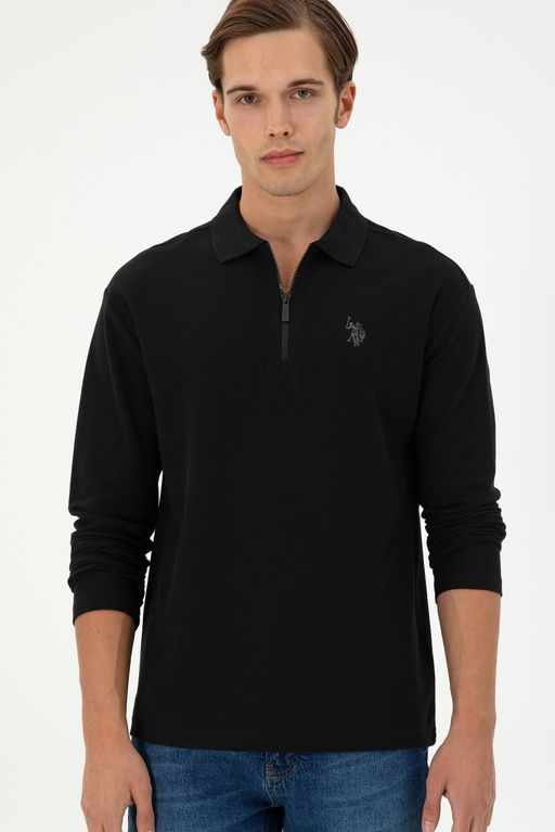 Мужской черный свитшот Неожиданная скидка в корзине - U.s. polo assn фото 3