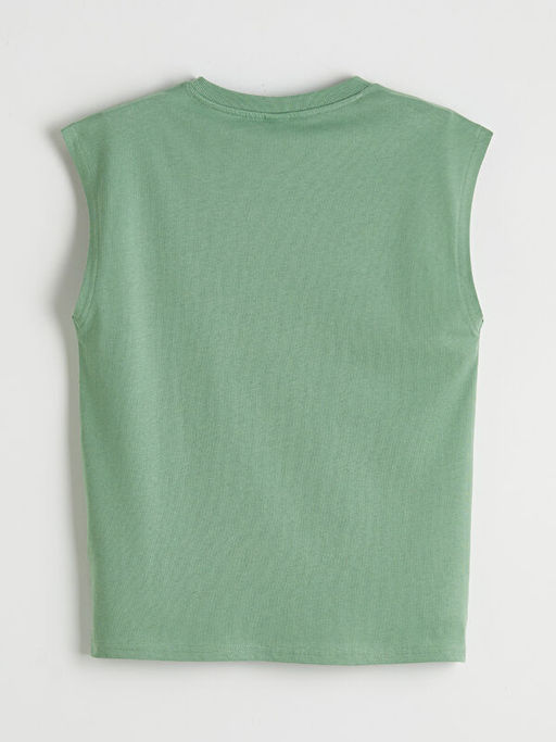 Bisiklet Yaka NYC Bask?l? Erkek ?ocuk Atlet