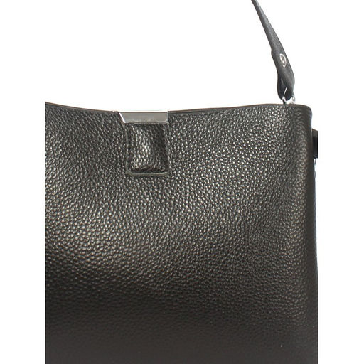 Сумка женская натуральная кожа JRP-99119, 3отд, 2 плечевой ремень, черный 265950 - Adelia фото 4