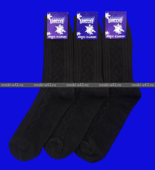 Цена за 10 пар. Тула Классик носки мужские М-89 махровый след уплотненные 27