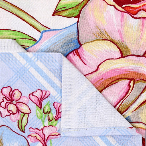 Дорожка столовая, сервировочная 50х150см "Нежность", хлопок "Премиум" 236г/м2, упаковка классическая 28х41см, "Домашняя мода" (Россия)