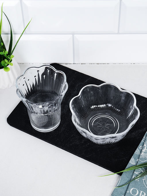 Набор стакан и салатник / 9021 /уп 48/ в подарочной упаковке - ГалеонТрейд фото 3