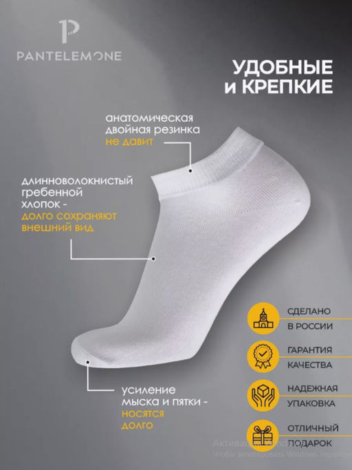 /10 пар. Мужские носки PNS-116