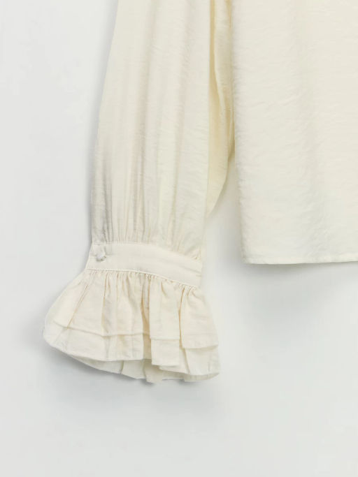 Блуза из вискозы с воланами / Zarina