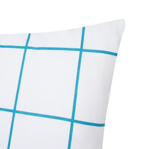 Наволочка Этель Клеточка 40х60 см, 100% хлопок, бязь  фото 2