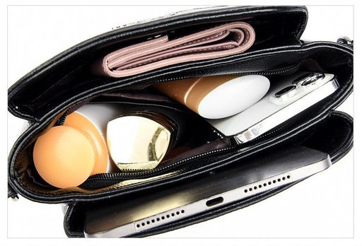 KAIDIFEINIROO Сумка женская с двумя ремнями 8685 фото 7