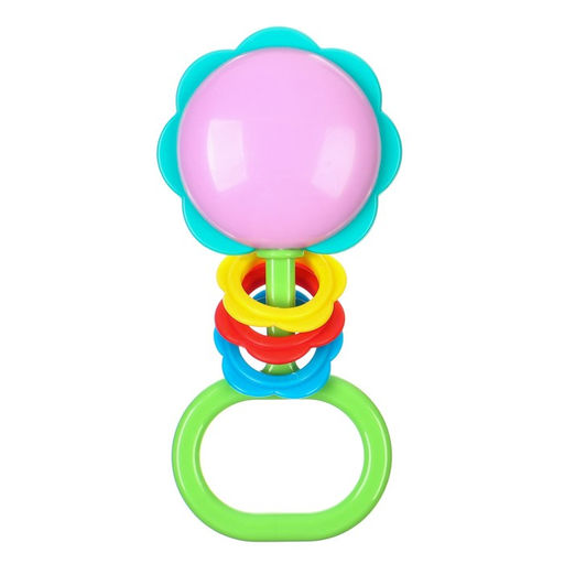 Погремушка «Цветочек», цвет МИКС, Аэлита