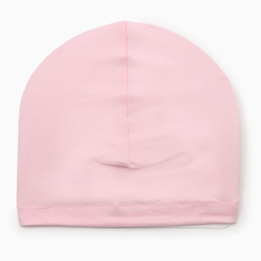 Шапка детская «Крошка Я. Бант», размер 48, розовая