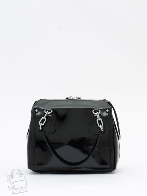 Сумка женская кожаная 0913-2Q black Polina&Eiterou фото 3