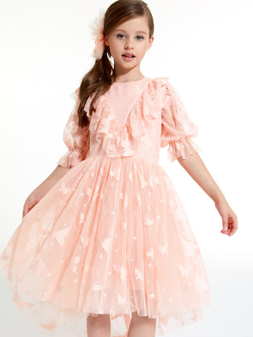 Платье пудра NB0118 - Nota bene фото 5