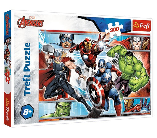 Trefl. Пазл 300 арт.23000 "Marvel Avengers" (Мстители, Марвел)