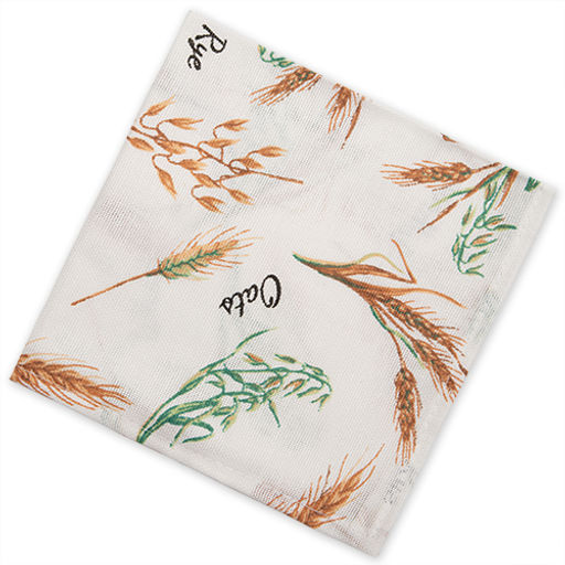 Набор салфеток декоративных 35х35 (4 шт.) Радушная хозяйка, Клетка Грей - Традиция фото 4