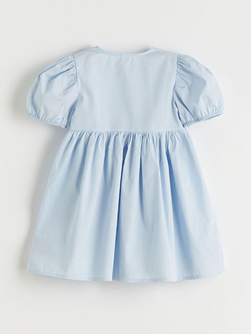 Balon Kollu K?z ?ocuk F?rf?rl? Elbise