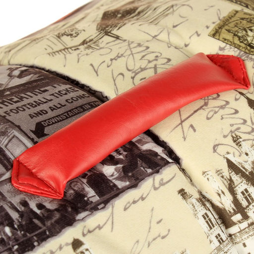 Домик-тоннель с ручкой, 58 х 36 х 36 см, мебельная ткань, микс расцветок - Пижон фото 5