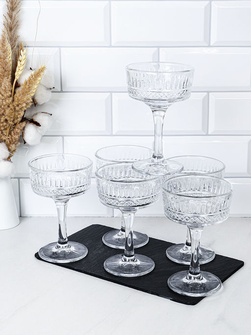 Бокал 6 штук 300 мл / QYF160 /уп 8/ 10х15,8 см, цена за штуку 150 рублей - ГалеонТрейд фото 2