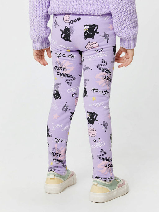 20224450079, Рейтузы детские для девочек Naoko лавандовый - Acoola фото 2