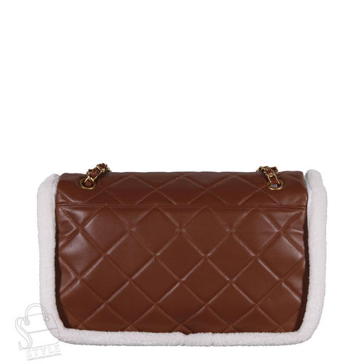 Сумка женская кожаная 8639VG brown Vitelli Grassi в Новосибирске