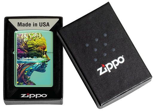 Зажигалка ZIPPO Единение с природой | One with Nature 46233  фото 6