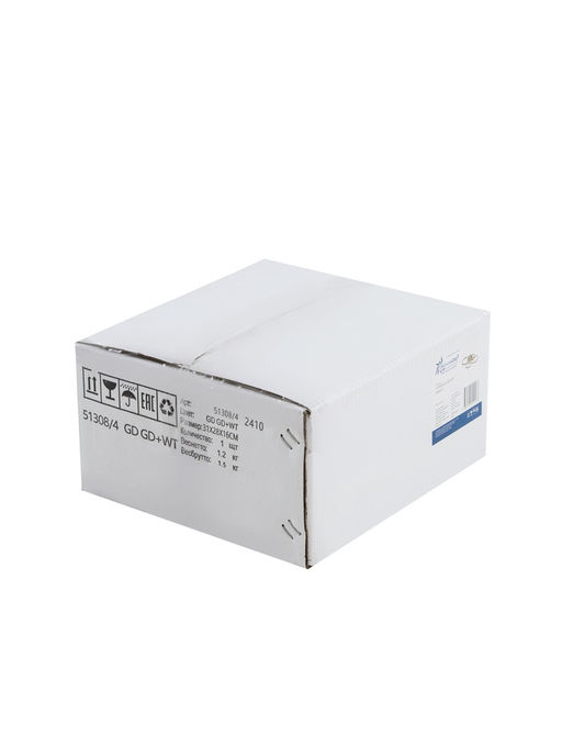 Люстра потолочная LED «Аурум», 48 Вт, 62×46×12.5 см, 3000-6500К