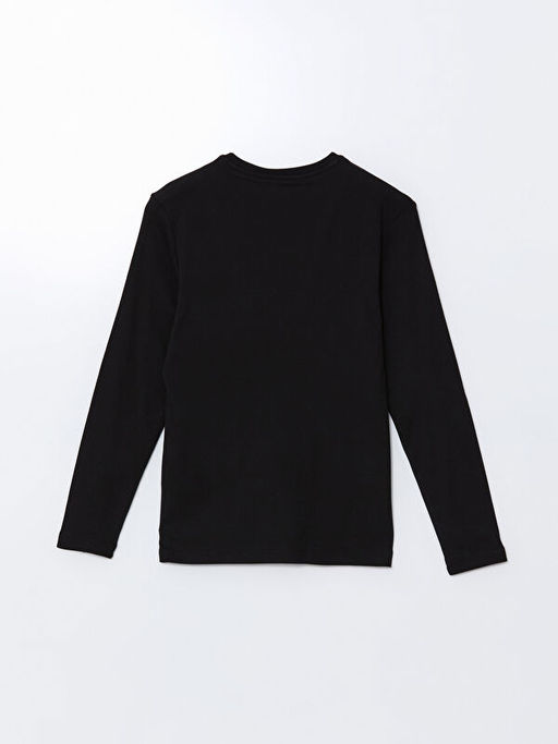 V Yaka Uzun Kollu Erkek Sweatshirt