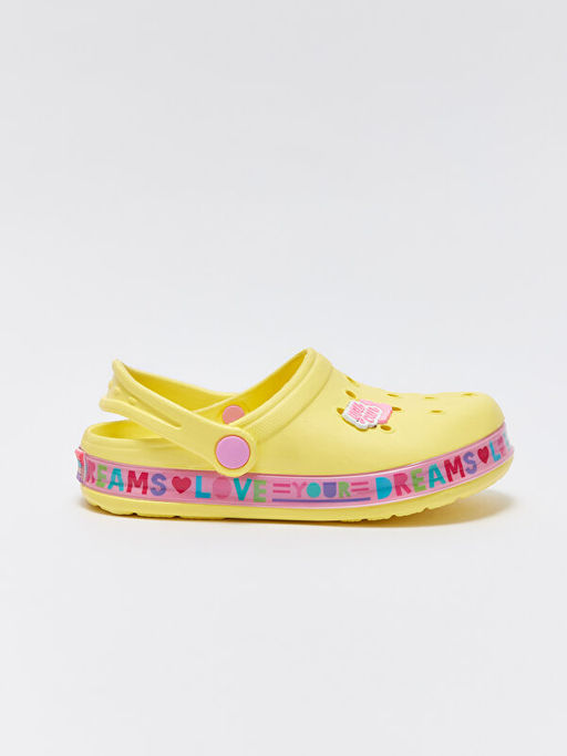 Bask?l? Toka Detayl? K?z ?ocuk Plaj Sandaleti - Waikiki фото 2