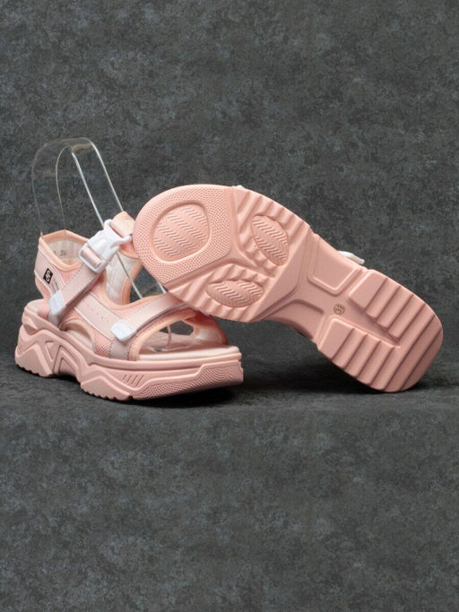08-PED91-5 PINK Босоножки (натуральная кожа, стелька натуральная кожа) - Фабричный китай фото 16