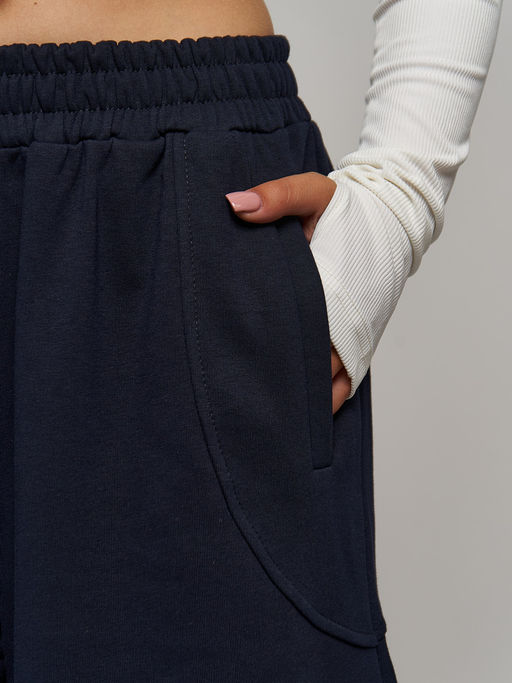 Брюки с начесом футер багги - Nota bene фото 6