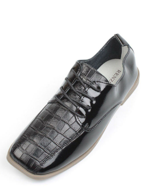 03-PDXL69-1 BLACK Полуботинки женские (натуральная кожа) - Фабричный китай фото 5