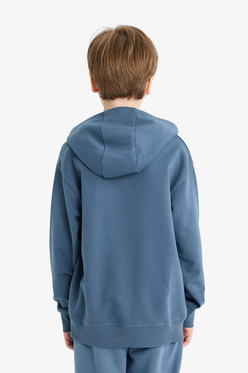 Basic D_z Kap__onlu Okul Sweatshirt Erkek _ocuk - Defacto фото 6