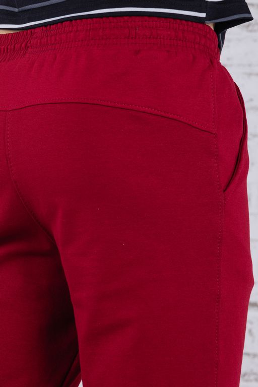 Брюки спортивные 
 3.MM053B-красный