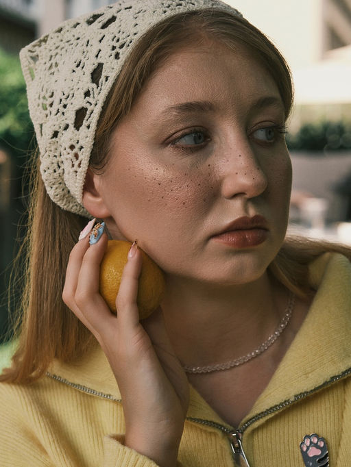 Чокер из бисера «Хрусталь», белый в серебре, 36 см + 5 см доп, цепочка