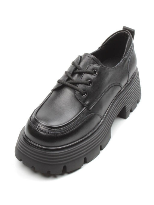 03-5931 BLACK Полуботинки женские (натуральная кожа)