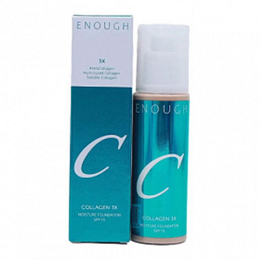 Enough Collagen 3X Moisture Foundation SPF15 №13N, 100ml - Увлажняющий тональный крем с коллагеном, тон №13N
