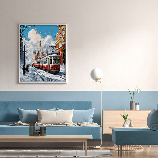 ФРЕЯ PNB/PL-270 Набор для раскрашивания по номерам 50 х 40 см В центре города  фото 6