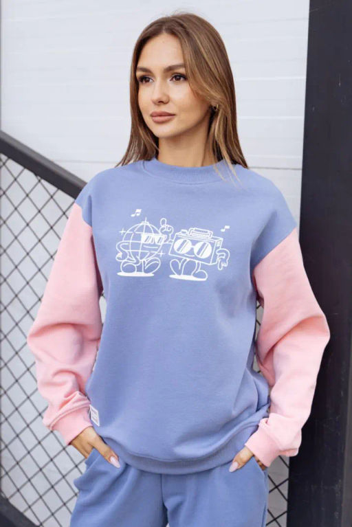 ALMANDO MELADO Свитшот женский Outwear/Футер