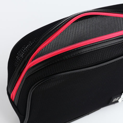 Косметичка на молнии сетчатая, с ручкой, Best, чёрная - Simaland фото 3