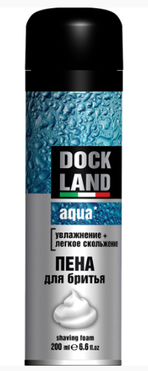 DOCKLAND пена д/бритья 200мл Аква