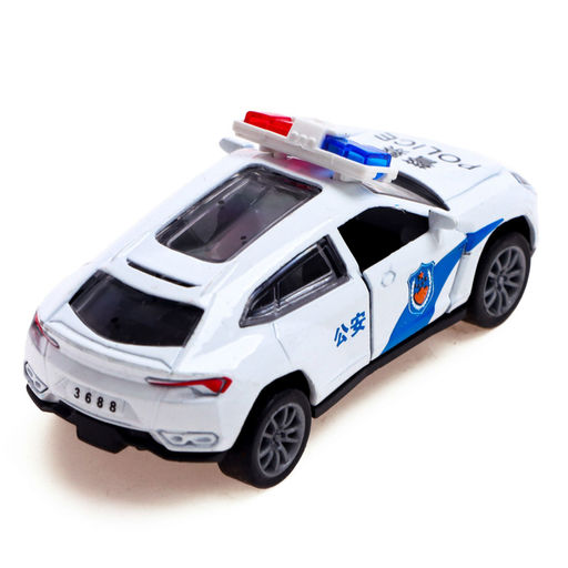 Машинка металлическая «Полиция», 1:48, инерция, открываются двери, МИКС