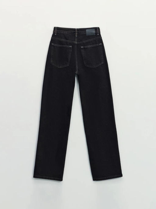 Джинсы straight с высокой посадкой регулярной длины / Zarina