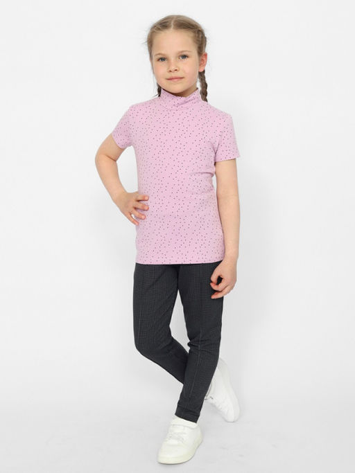 CRB wear/CWJG 63603-45 Водолазка для девочки,лаванда/Ex.Cherubino  фото 2