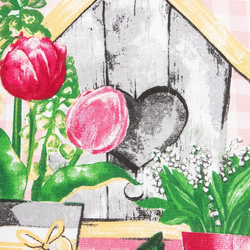 Набор кухонных полотенец Доляна Самой заботливой, 35?60 см-2 шт., 100% хл