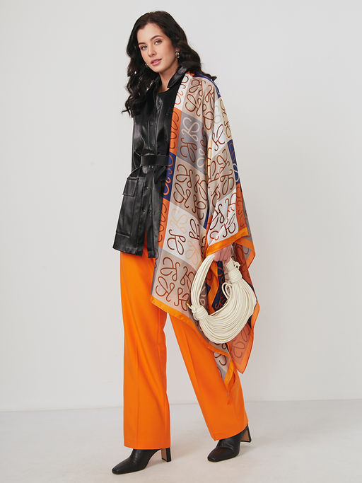 Большой, мягкий, тонкий и очень нежный двусторонний палантин - Tantino фото 3