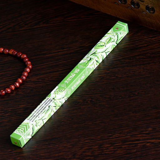 Цена за 4 шт. Благовония «Дыхание природы Зеленый чай», 8 палочек