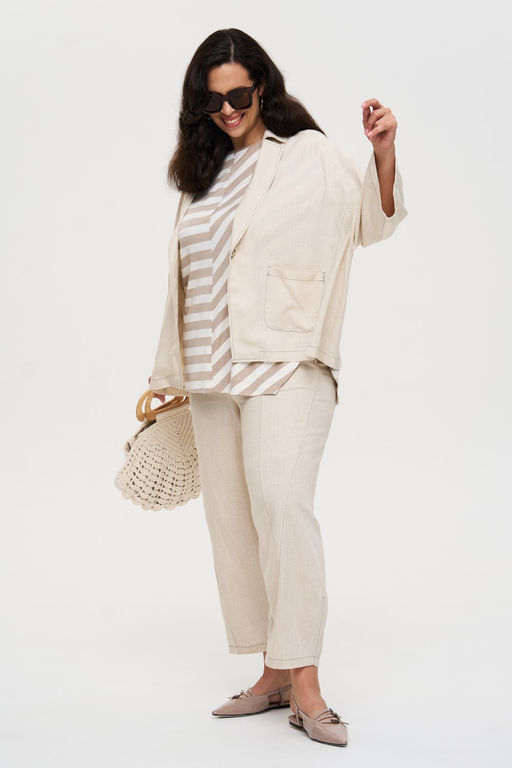 Жакет Бурвиль бежевый - Intikoma фото 12