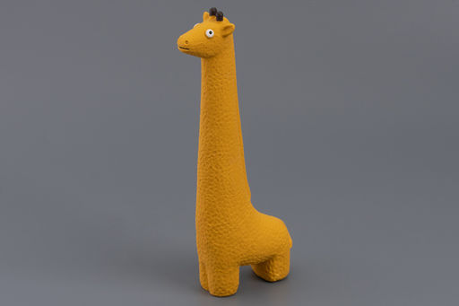 Игрушка-пищалка для собак Жираф латексный 275081