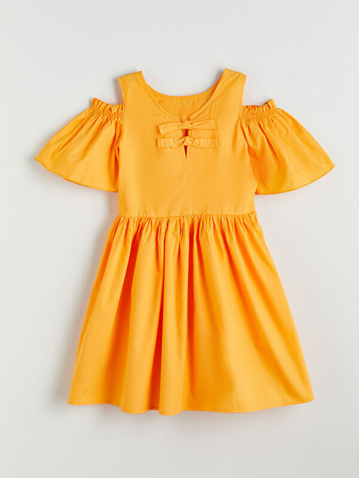 Bisiklet Yaka K?z ?ocuk Elbise