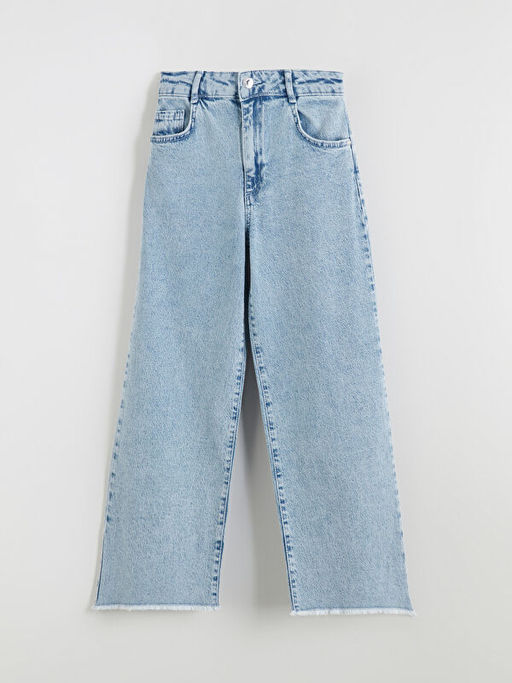 Wideleg K?z ?ocuk Jean Pantolon