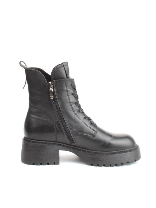 04-M3-1478 BLACK Ботинки зимние женские (натуральная кожа, натуральный мех) - Фабричный китай фото 11